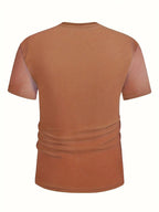 Men's Trendy 3D Muscle Print Short Sleeve T-Shirt – Comfortable Casual Streetwear Crew Neck