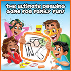 Pencil Nose Board Game – Creative Drawing & Social Party Game for Kids & Adults
