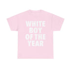 "White Boy Of The Year" Shirt | Oversized Streetwear Graphic Tee