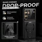 Multifunctional Magnetic Case for Samsung S Series – Invisible Stand & Camera Cover