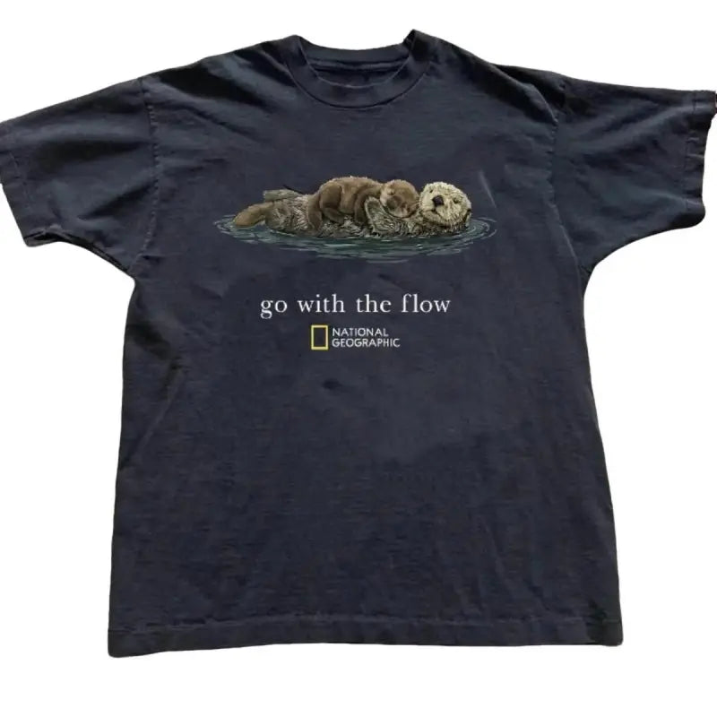 National Geographic "Go with the Flow" Unisex T-Shirt, Gift