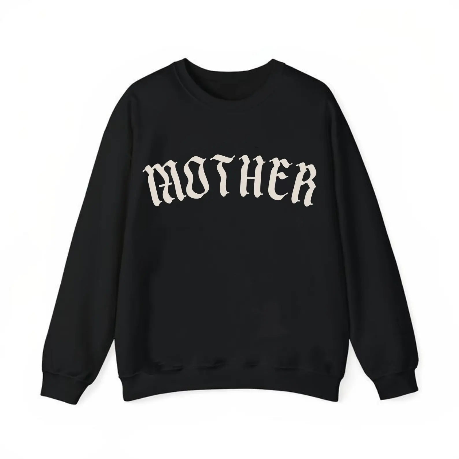Old English "Mother" Gothic T-Shirt | Alternative Metalcore Aesthetic Tee