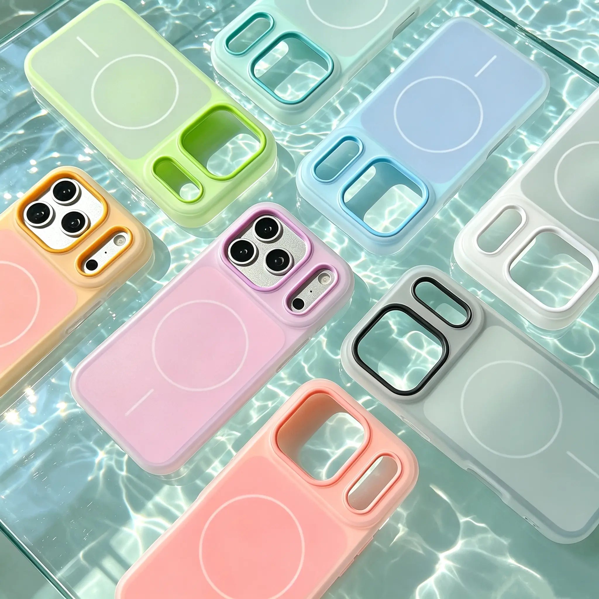 MagSafe Phone Case – Dual Layer Color-Blocking Shockproof Cover for iPhone 17 Pro Max