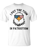 Comfort Colors "Put The Tism In Patriotism" Athletic Eagle Shirt – 2026 Funny Pure Cotton Streetwear Tee