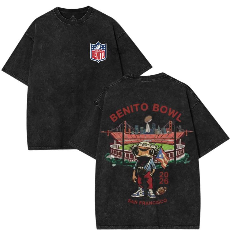 Benito Bowl 2026 Vintage Washed Graphic Tee