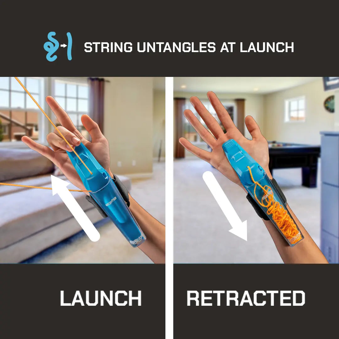 String Launching Webshooter that Glows-In-the-Dark - Perfect Gift