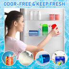 4-Pack Reusable Soda Can Lids with Straws - BPA-Free, Spill-Proof & Airtight Covers for Standard Beverage Cans
