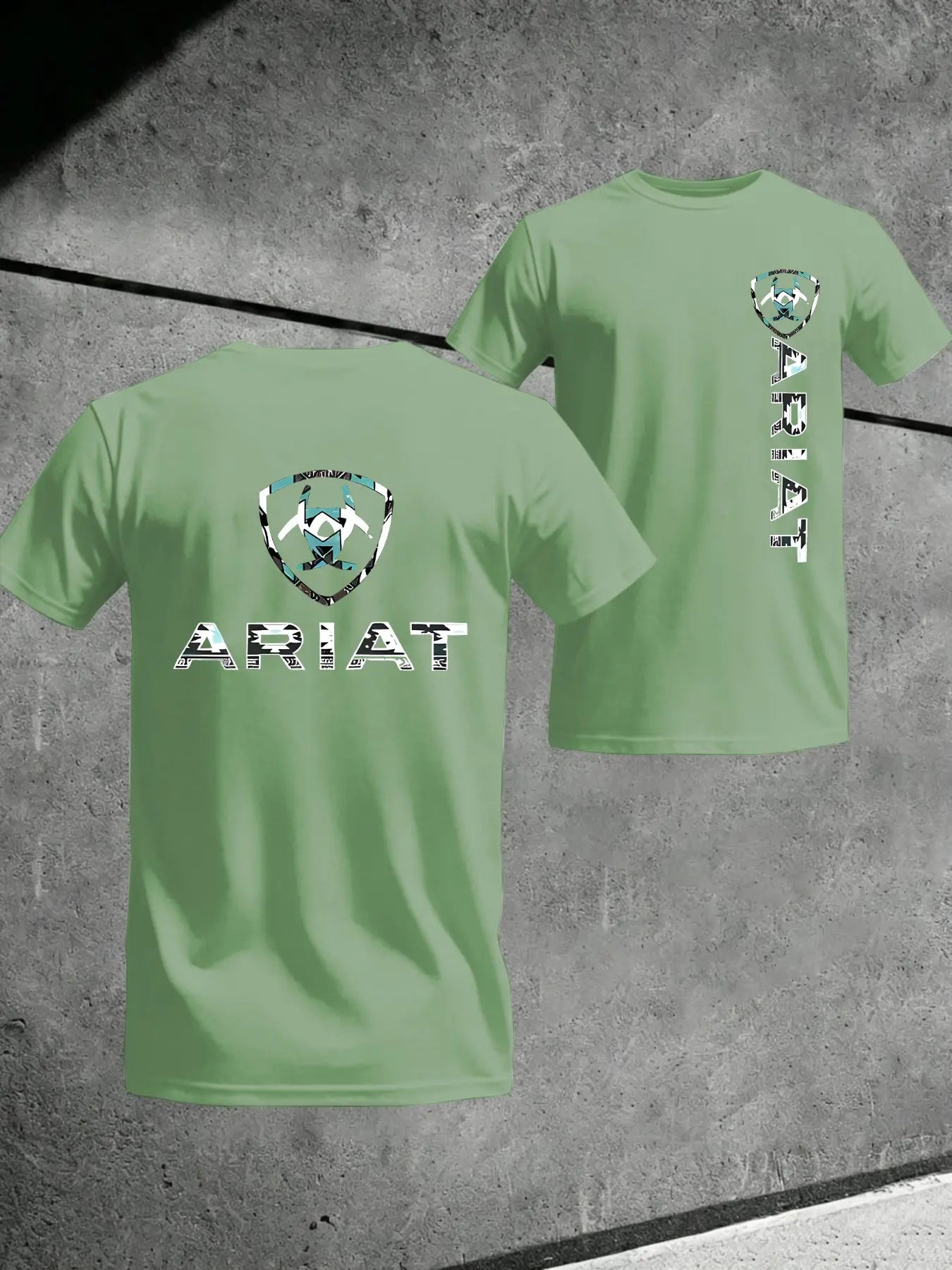 Men's Ariat Graphic Long-Sleeve Casual T-Shirt