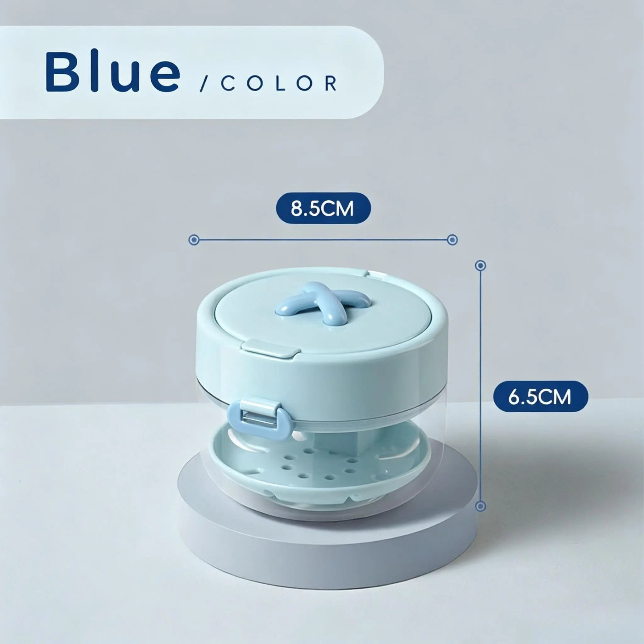 Retainer Cleaner Case Box – Travel Soak Storage Container with Mirror, Brush & Drain Tray