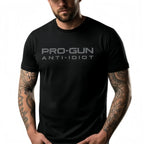 "Pro-Gun Anti-Idiot" T-Shirt | Vintage Washed Pro-2A Tactical Tee