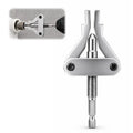 Universal Broken Pipe Thread Extractor Tool (1/2", 3/4", 1") – Drill-Powered Pipe Nipple Remover
