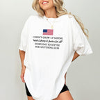 "Liberty And Justice For All" Comfort Colors Shirt