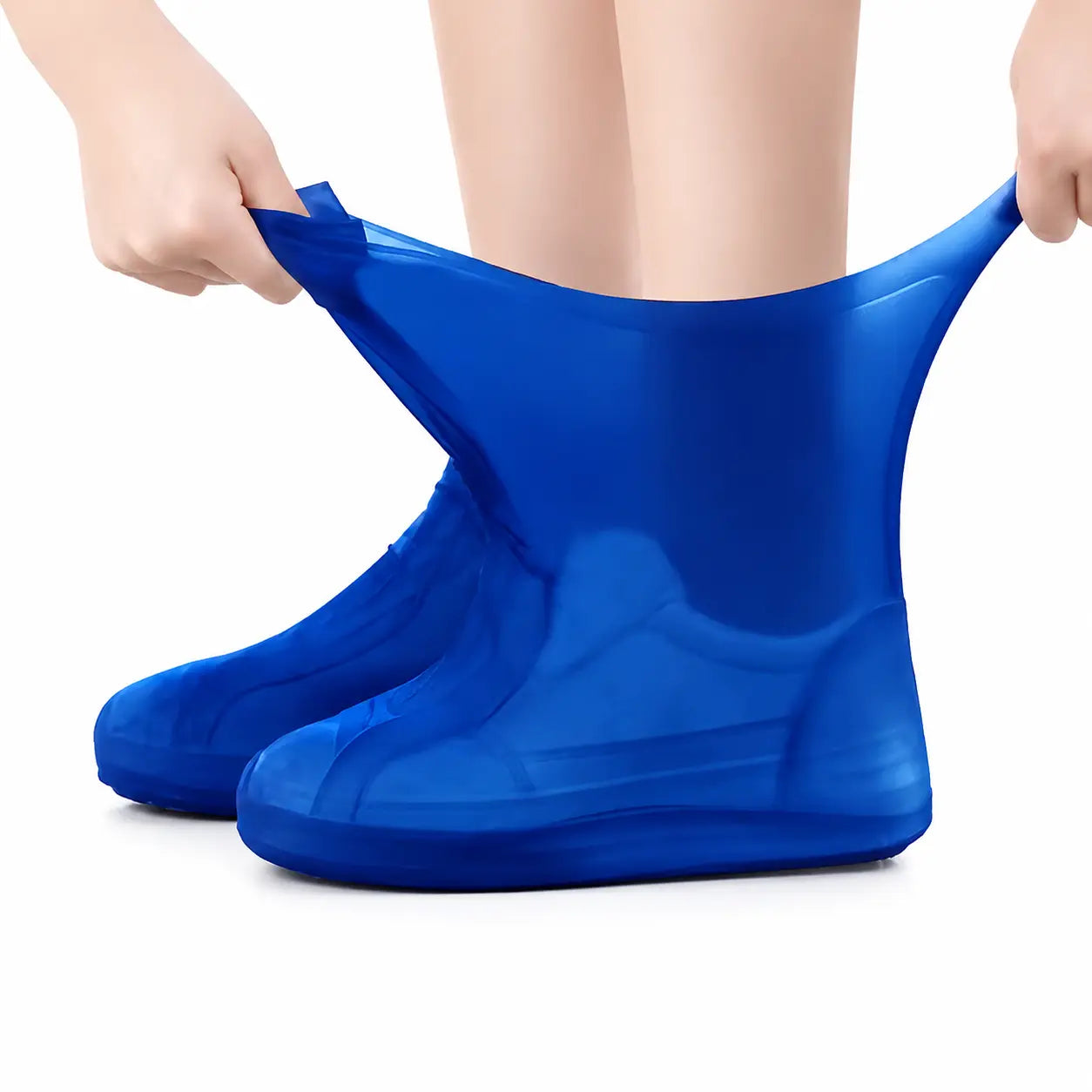 Waterproof Thickened Stretch Shoe Covers – Anti-Slip Wear-Resistant Overshoes for Rainy Days