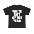 "White Boy Of The Year" Shirt | Oversized Streetwear Graphic Tee