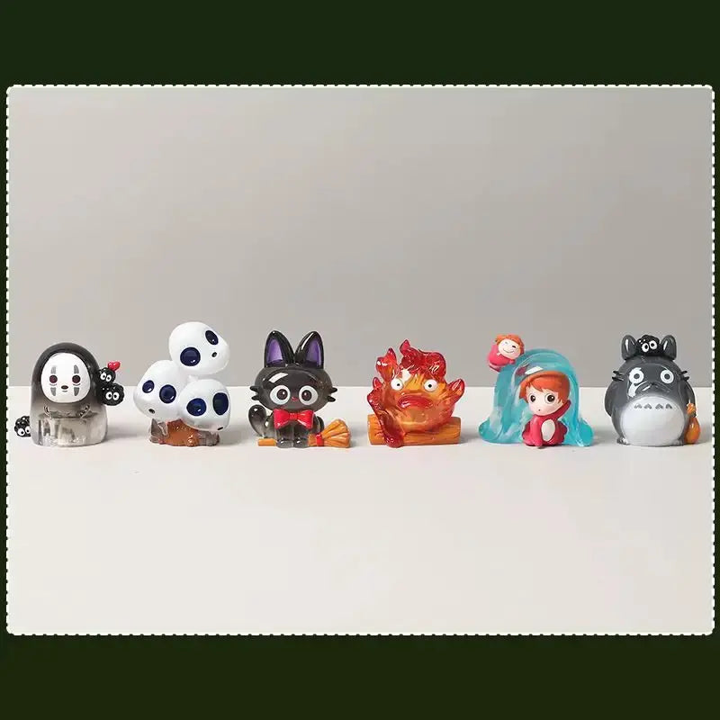 Hayao Miyazaki Elves Mystery Blind Box - Collectible Desktop Ornament Figurines