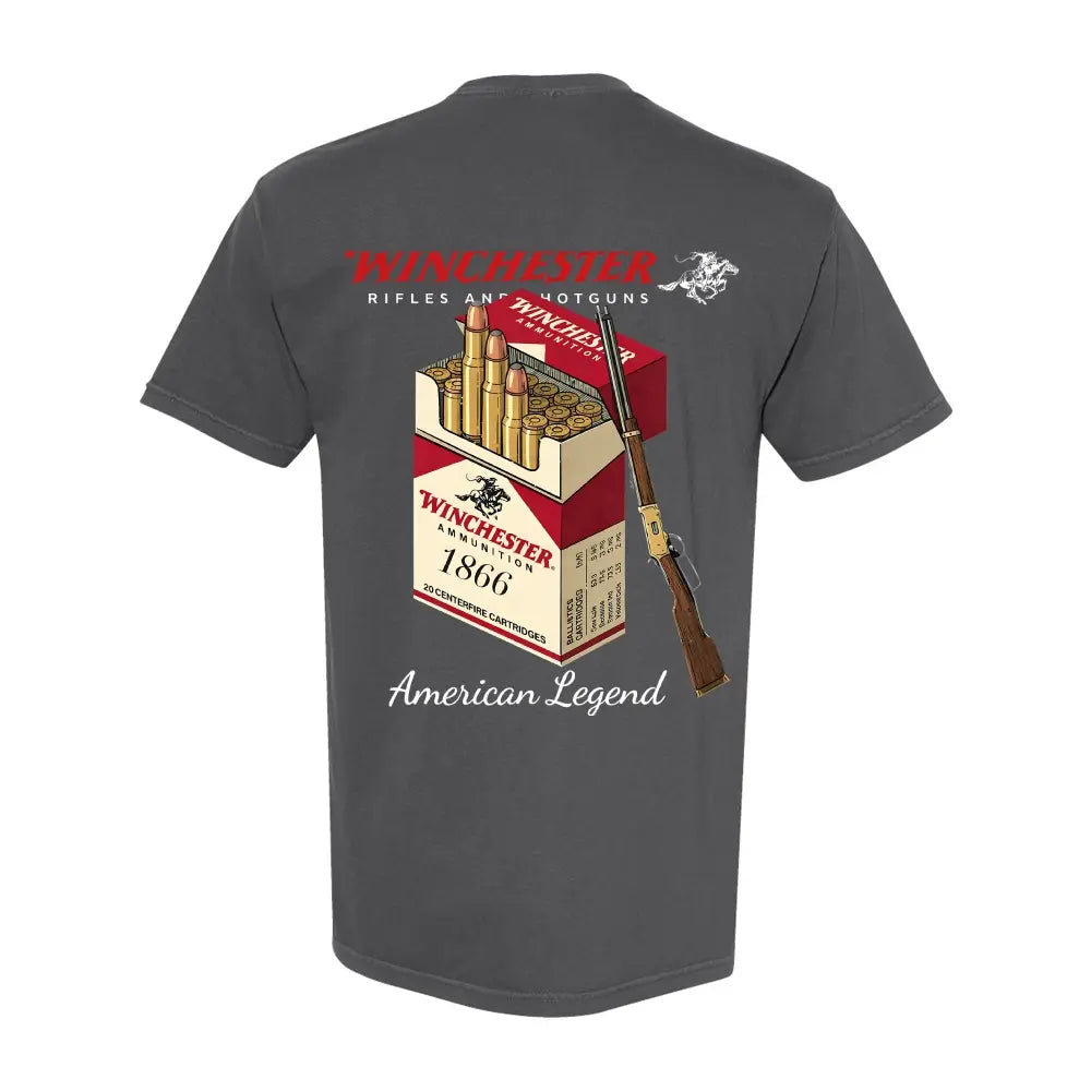 Winchester "American Legend" Shirt | 1866 Ammo Box & Lever Action Tee