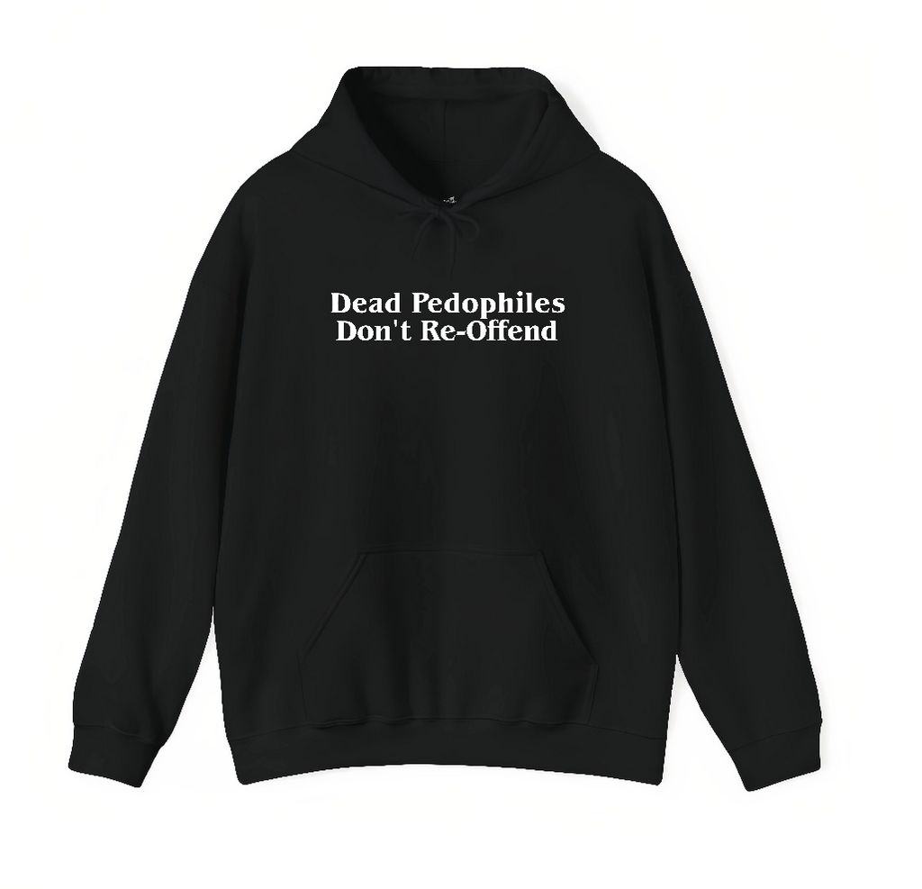 "Dead Pedophiles Don't Re-Offend" Shirt | Vintage Washed Graphic Tee